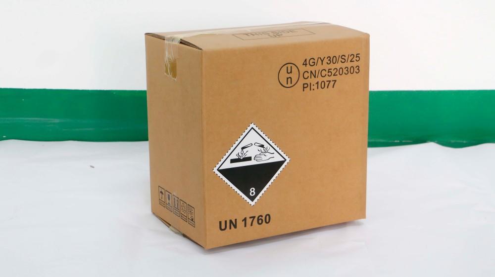 8类危险品Ⅱ类包装（腐蚀性物质）UN纸箱